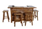 KC Adirondack Teak Bar