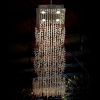 Crystal Column Chandelier