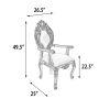 Platine Rococo Dining Arm Chair
