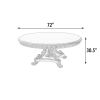 Beachstone Anglia Dining Table 72''Rd
