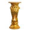 Golden Emerald Double Peacock Pedestal