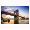 Oppidan Home &quot;Brooklyn Bridge&quot; Acrylic Wall Art (32&quot;H x 48&quot;W)