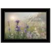 "Bloom where you are planted" by Artisan Lori Deiter , Ready to Hang Framed Print, Black Frame