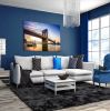Oppidan Home &quot;Brooklyn Bridge&quot; Acrylic Wall Art (32&quot;H x 48&quot;W)