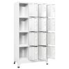 Locker Cabinet with 12 Compartments 35.4"x17.7"x70.9"