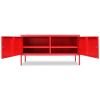 TV Cabinet 46.5"x15.7"x23.6" Red