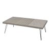 Coffee Table 47.2"x23.6"x15" Gray