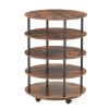 360 rotating shoe cabinet 4-Tier Revolving Shoe Rack Storage Organizer