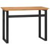 Desk 39.4"x17.7"x29.5" Solid Teak Wood