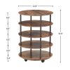 360 rotating shoe cabinet 4-Tier Revolving Shoe Rack Storage Organizer
