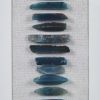 Framed Blue Agate Shadowbox Wall Decor Panel